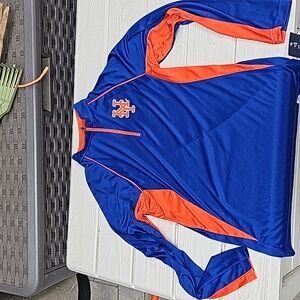 Mets quater zip jacket size s